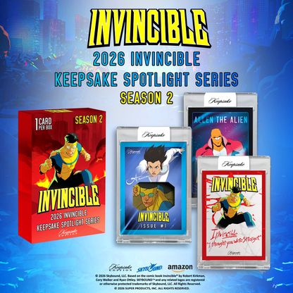 2026 Keepsake Invincible Season 2 Spotlight Series Box