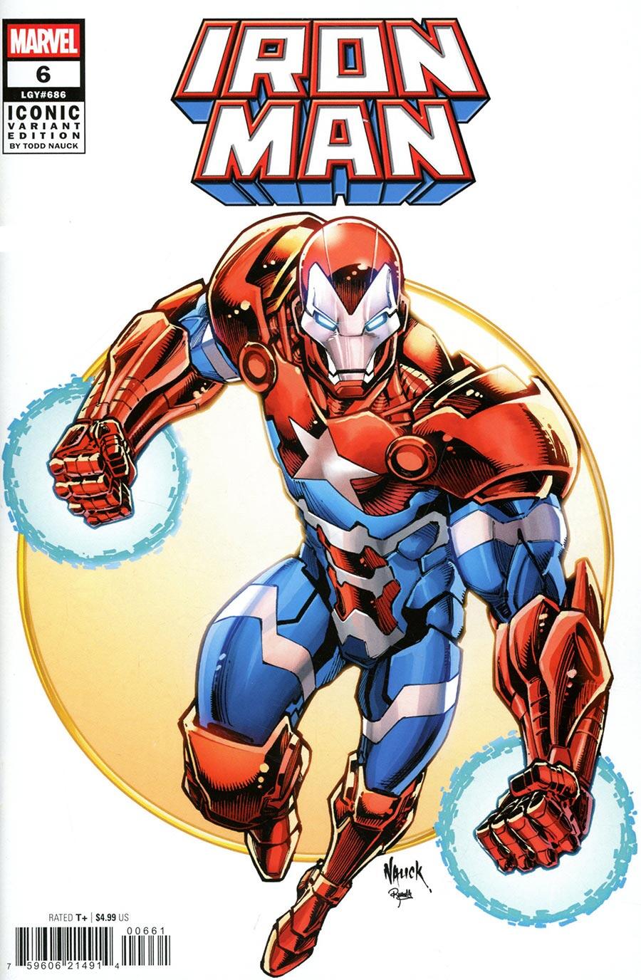 Iron Man #6 Todd Nauck Iconic Variant