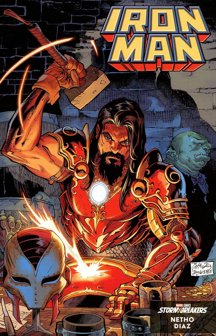 Iron Man #8 Netho Diaz Isekai Variant