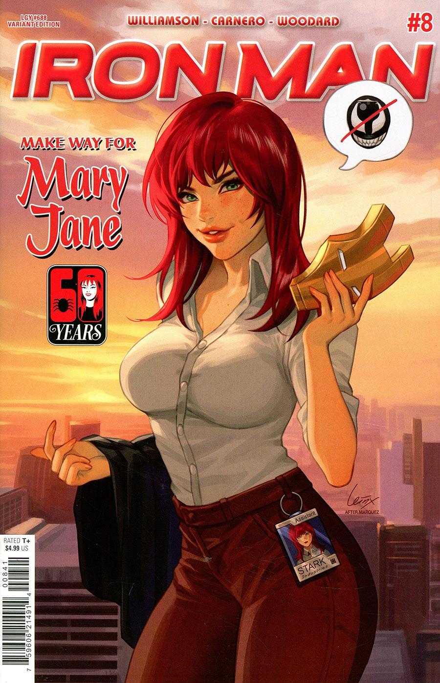 Iron Man #8 Leirix Mary Jane Watson Variant
