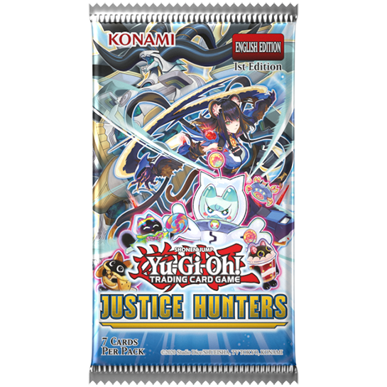 Yu-Gi-Oh! YGO Justice Hunters Booster Pack (1st Edition)