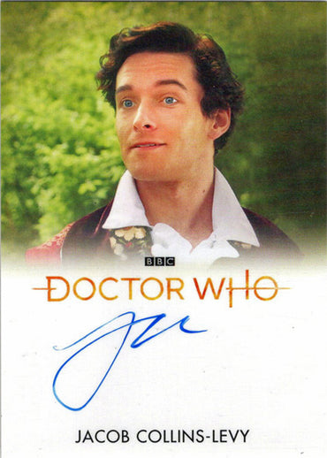 2022 Doctor Who Series 11 & 12 Jacob Collins-Levy Full Bleed Autograph Card