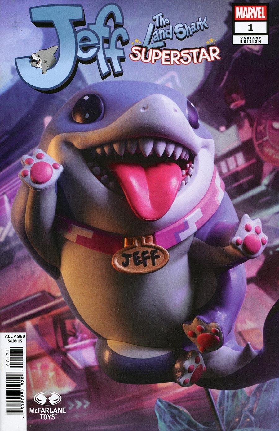 Jeff The Land Shark: Superstar #1 McFarlane Toys Marvel Rivals Variant