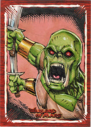 Warlord of Mars Sketch Card by Jim Kyle