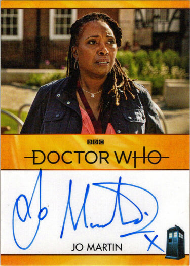 2022 Doctor Who Series 11 & 12 Jo Martin Bordered Autograph Card