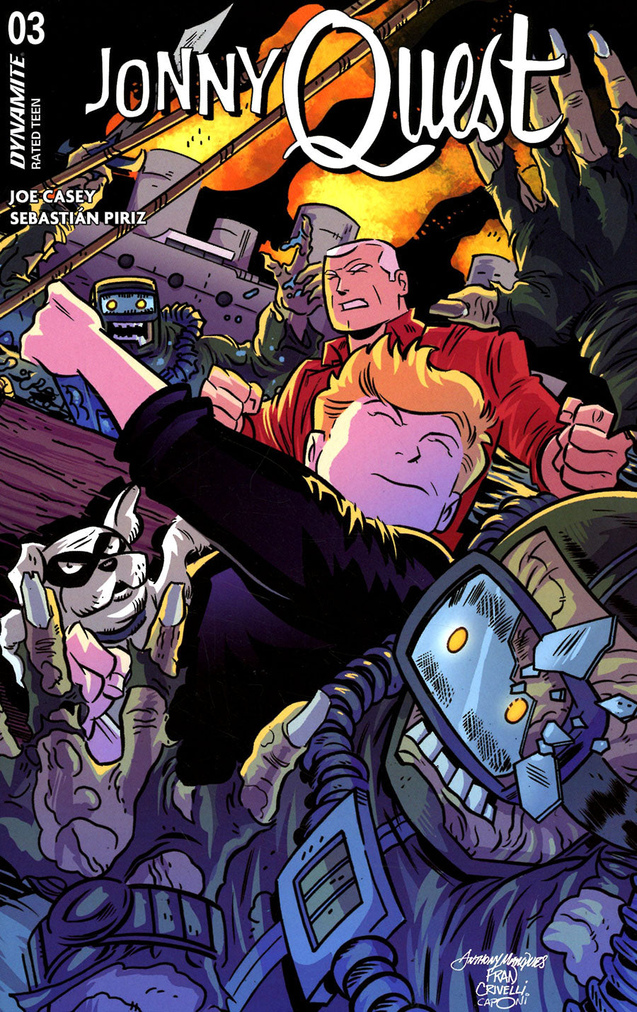 Jonny Quest #3 Cover C Marques