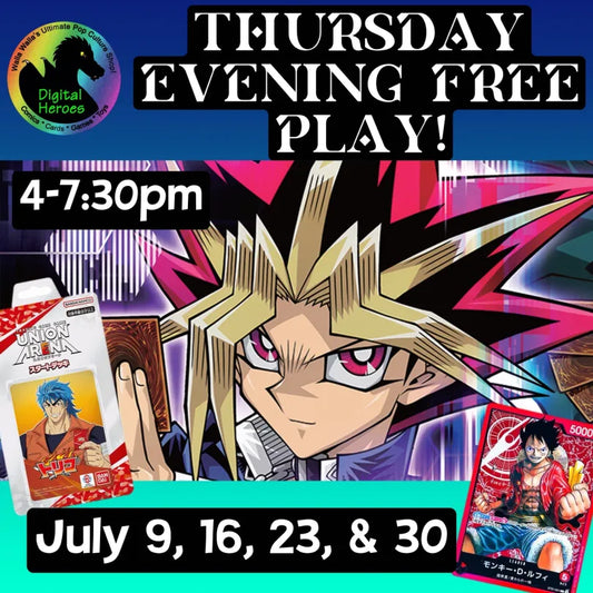 07/09/2026 Thursday Evening Free Play Ticket