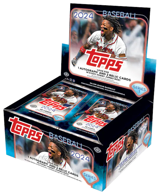 2024 Topps Baseball Series 1 HTA Jumbo Card Box
