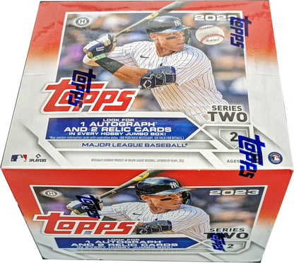 2023 Topps Baseball Series 2 Jumbo HTA Card Box