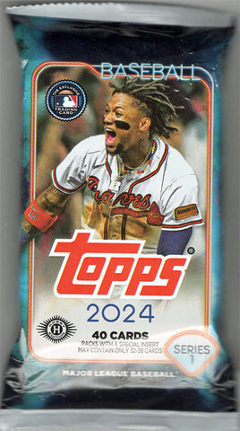 2024 Topps Baseball Series 1 HTA Jumbo Card Pack