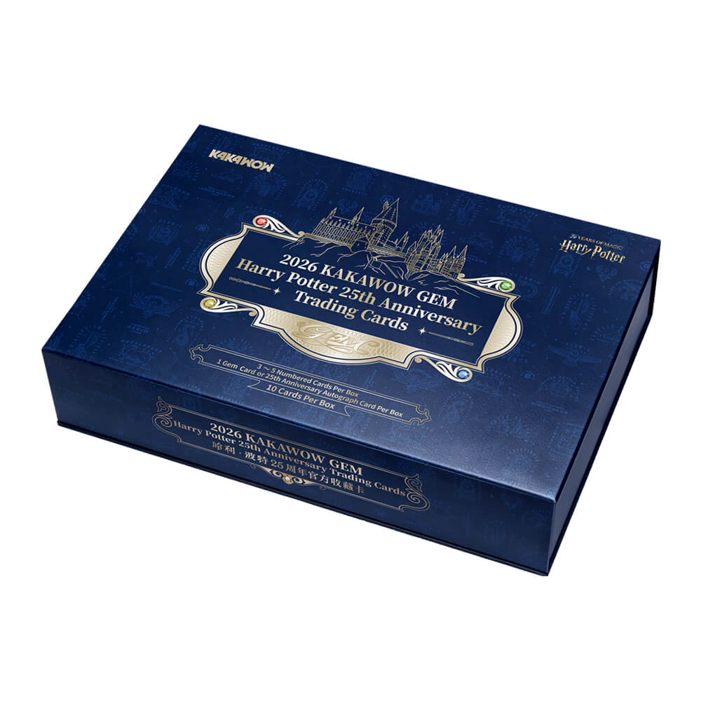 2026 Kakawow Gem Harry Potter 25th Anniversary Trading Card Box