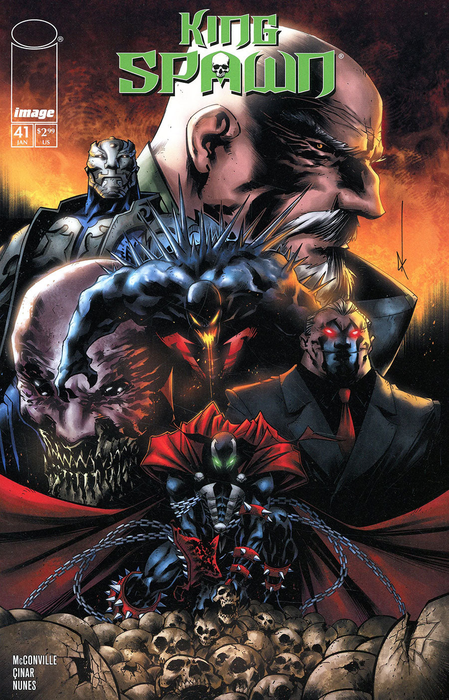 King Spawn #41 Cover B Keene
