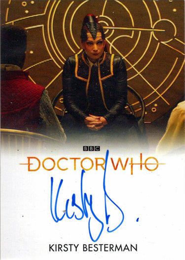 2022 Doctor Who Series 11 & 12 Kirsty Besterman Full Bleed Autograph Card