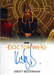 2022 Doctor Who Series 11 & 12 Kirsty Besterman Full Bleed Autograph Card