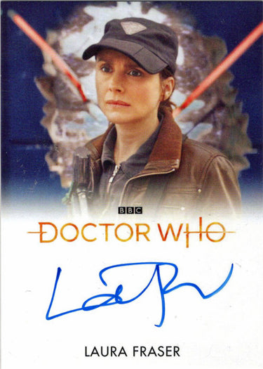 2022 Doctor Who Series 11 & 12 Laura Fraser Full Bleed Autograph Card