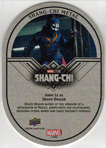 2023 Upper Deck Marvel Shang-Chi Metal Card Andy Le as Death Dealer