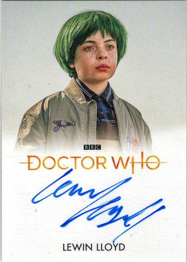 2022 Doctor Who Series 11 & 12 Lewin Lloyd Full Bleed Autograph Card