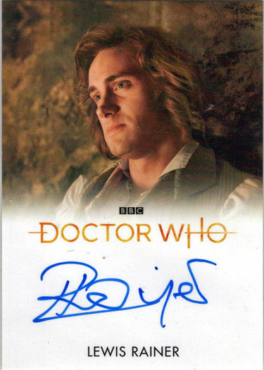 2022 Doctor Who Series 11 & 12 Lewis Rainer Full Bleed Autograph Card