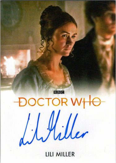 2022 Doctor Who Series 11 & 12 Lili Miller Full Bleed Autograph Card