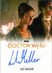 2022 Doctor Who Series 11 & 12 Lili Miller Full Bleed Autograph Card