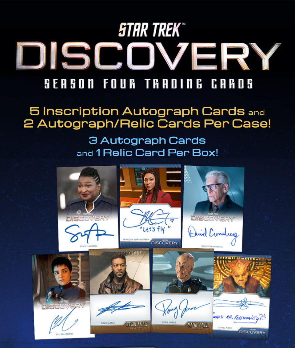Rittenhouse 2023 Star Trek Discovery Season 4 Factory Sealed Box