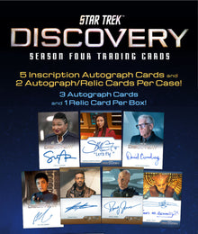 Rittenhouse 2023 Star Trek Discovery Season 4 Factory Sealed Box