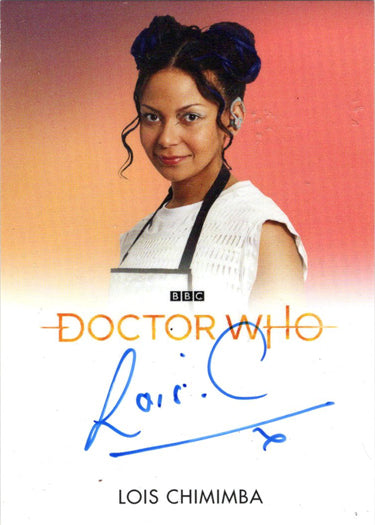 2022 Doctor Who Series 11 & 12 Lois Chimimba Full Bleed Autograph Card