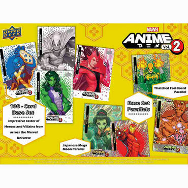2023 Upper Deck Marvel Anime Trading Card Box