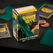 Dragon Shield Matte Dual Sleeve - Power & Copper 100ct