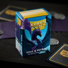 Dragon Shield Matte Dual Sleeve - Soul & Petrol 100ct