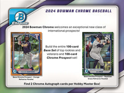 2024 Topps Bowman Chrome Hobby Master Box