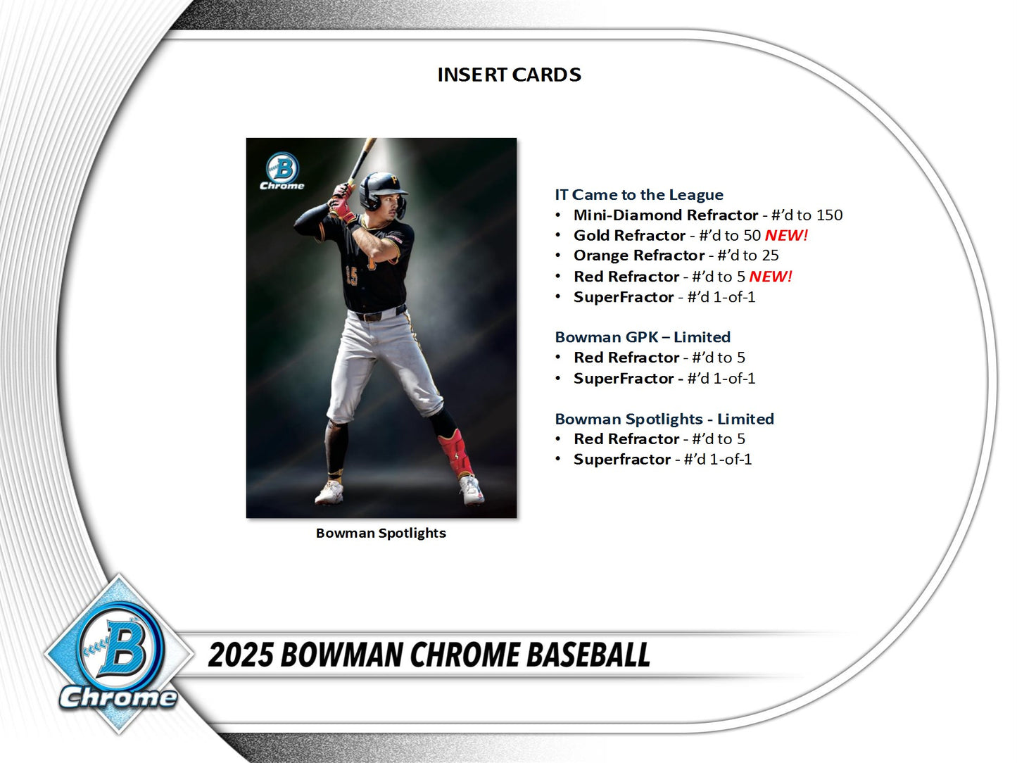 2025 Topps Bowman Chrome Baseball Hobby Box