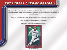 2025 Topps Chrome Baseball Mega Box