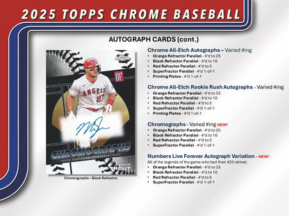2025 Topps Chrome Baseball Value Blaster Box