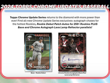 2024 Topps Chrome Update Baseball Jumbo Box  ***PRE-ORDER***