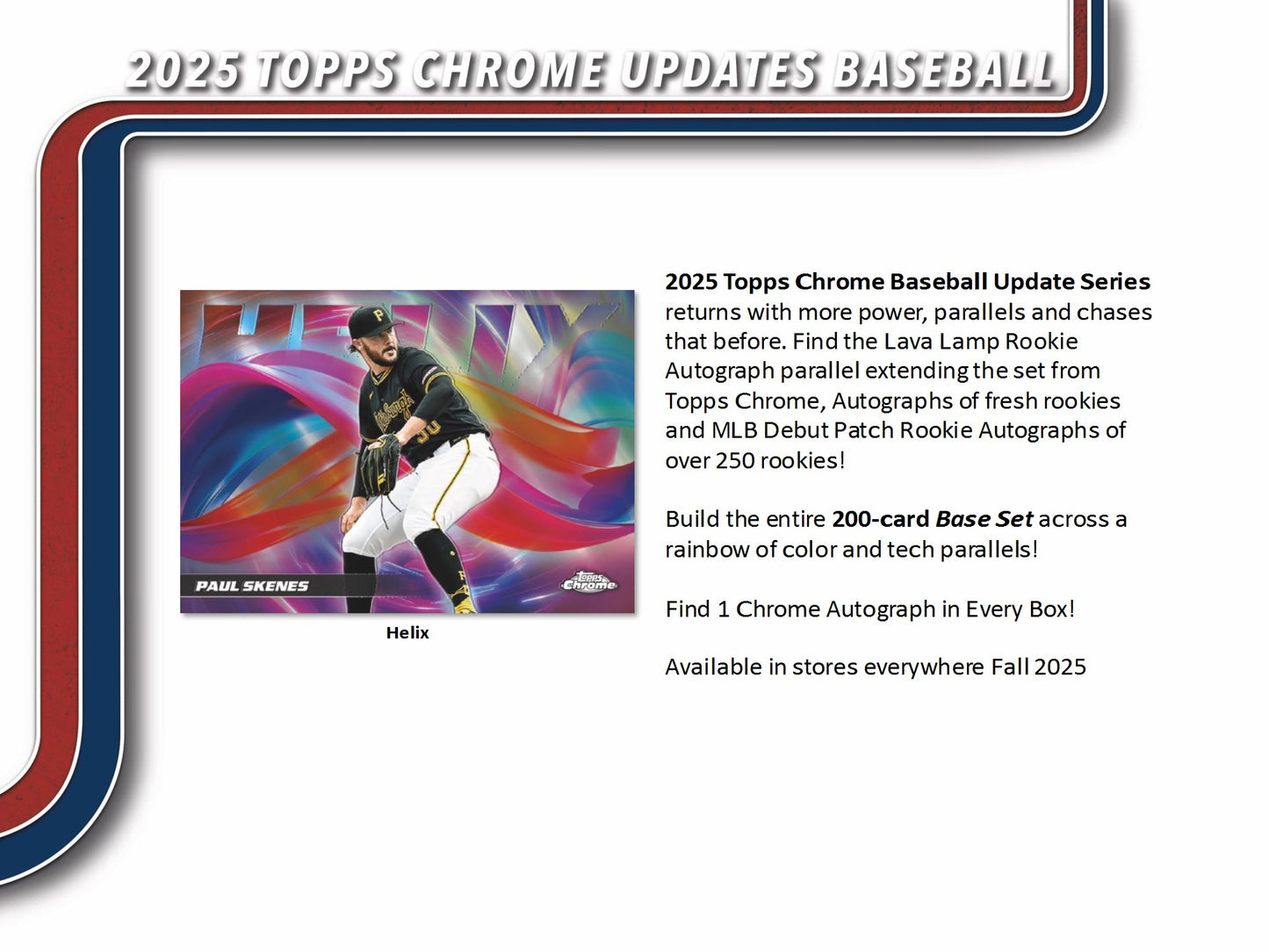 2025 Topps Chrome Update Baseball Hobby Box