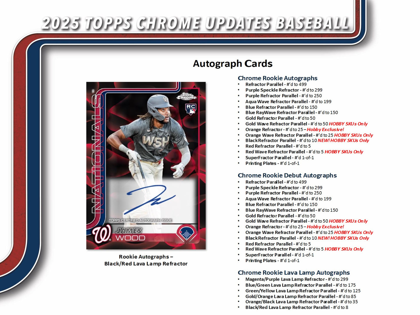 2025 Topps Chrome Update Baseball Hobby Box
