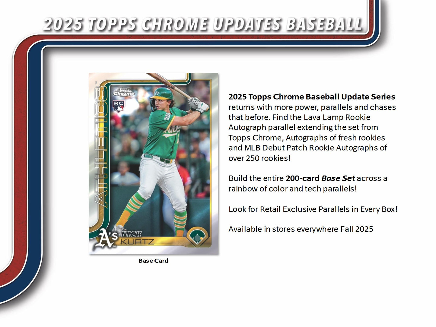 2025 Topps Chrome Update Baseball Value Box