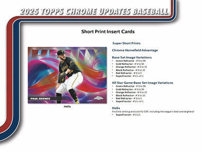 2025 Topps Chrome Update Baseball Value Box