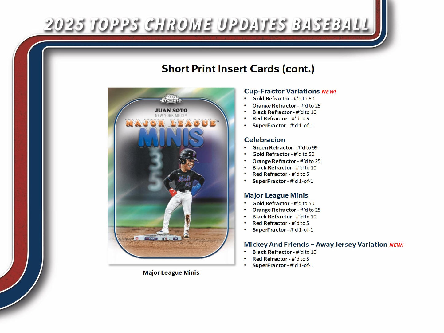 2025 Topps Chrome Update Baseball Value Box