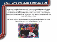 2025 Topps Baseball Complete Hobby Factory Set + 5 Card Parallel Pack