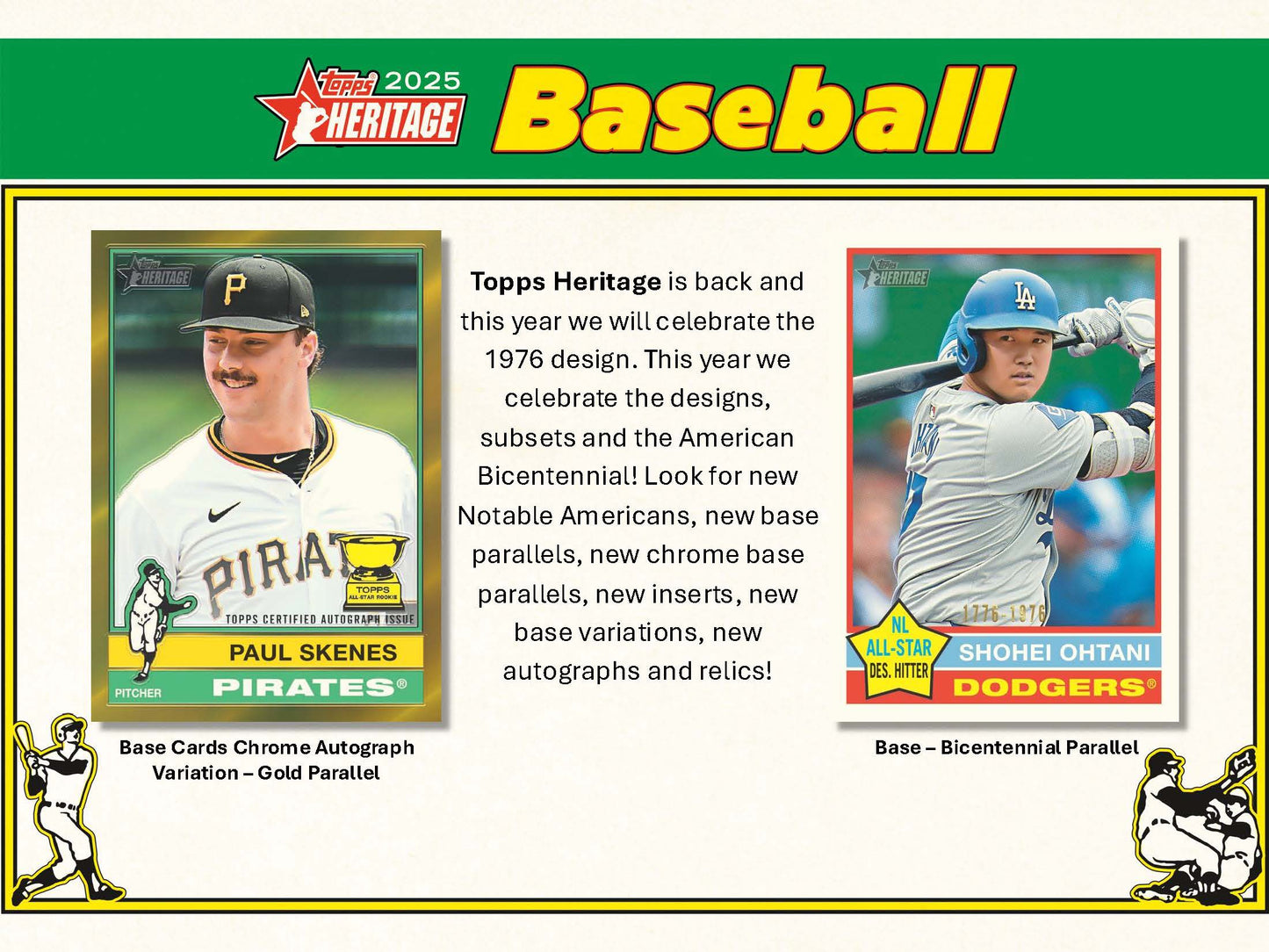 2025 Topps Heritage Baseball Value Blaster Box