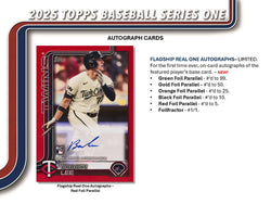 2025 Topps Series 1 Baseball HTA Jumbo Box ***PRE-ORDER***