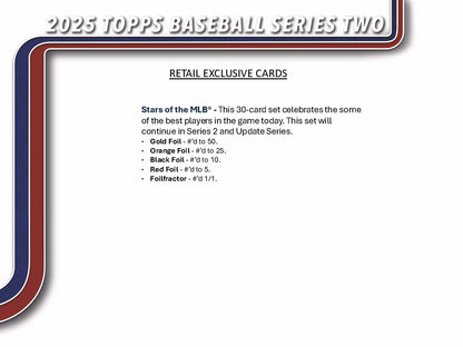 2025 Topps Series 2 Baseball Value Blaster Box