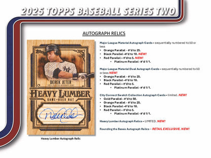 2025 Topps Series 2 Baseball Value Blaster Box