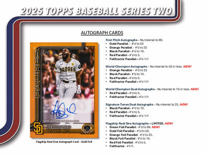 2025 Topps Series 2 Baseball Value Blaster Box