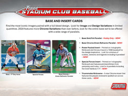 2024 Topps Stadium Club Baseball Hobby Box  ***PRE-ORDER***