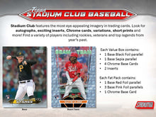 2024 Topps Stadium Club Baseball Value Box