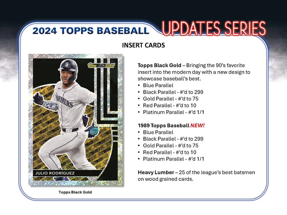 2024 Topps Update Series Baseball Hobby Jumbo Box  ***PRE-ORDER***