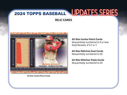 2024 Topps Update Series Baseball Value Box  ***PRE-ORDER***